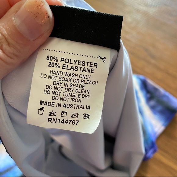 Black Milk Clothing size small to dye for off the shoulder crop - Picture 9 of 16